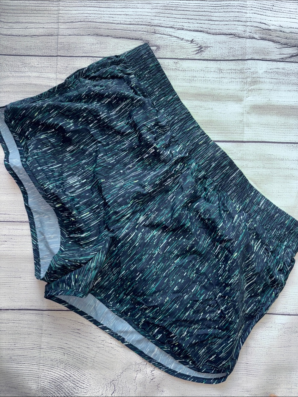Athletic Works Blue and Green Dri-Works shorts size XXL (20)